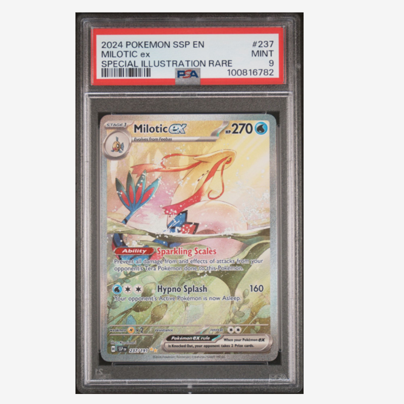 2024 Pokemon Ssp En-surging Sparks 237 Milotic Ex Special Illustration Rare